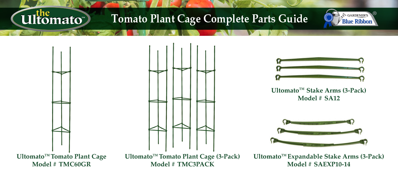 Gardener's Blue Ribbon Ultomato Tomato Plant CageTMC60 The Home Depot